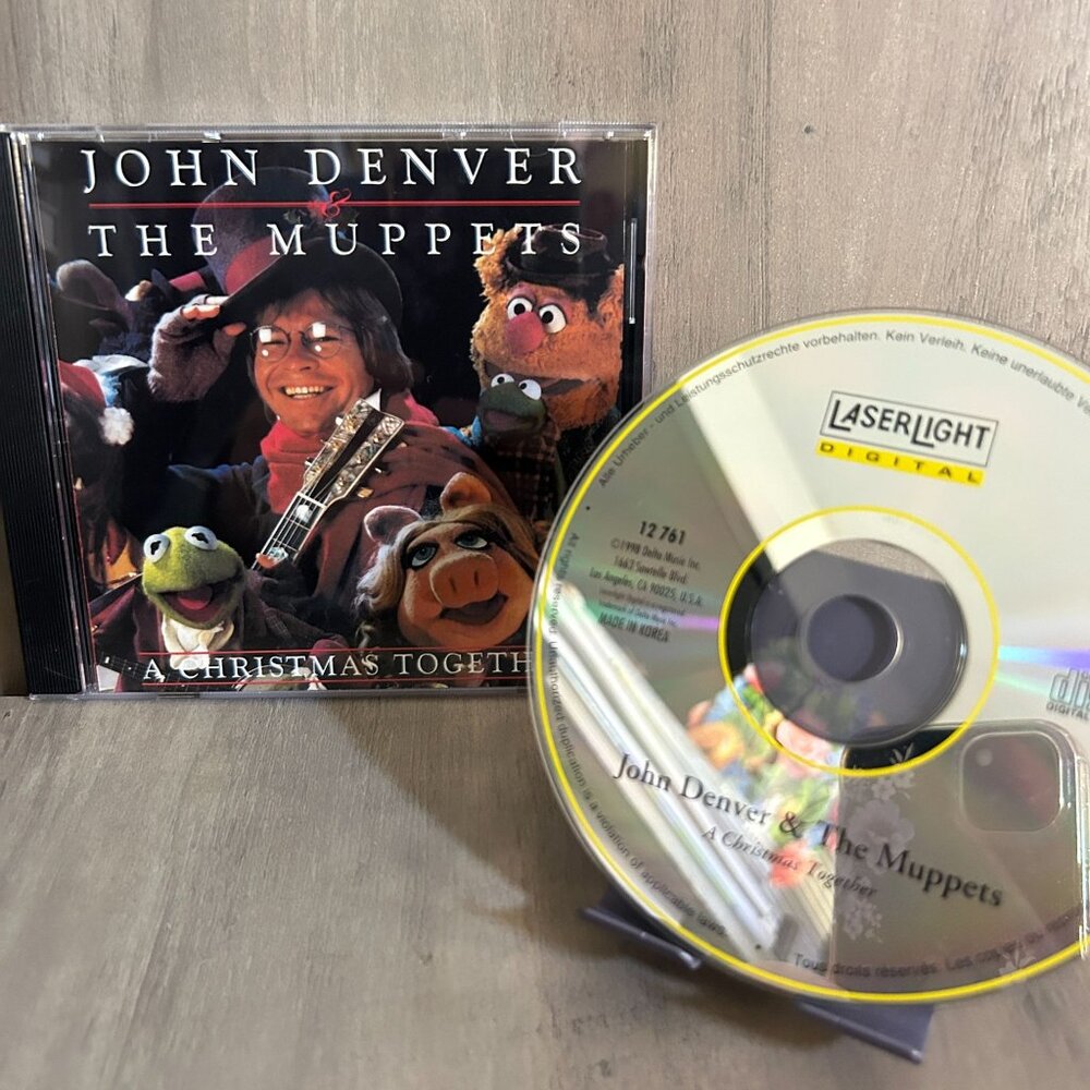 John Denver & The Muppets A Christmas Together CD Digital 12 Track Holiday Music